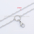 Free lead metal models chains dresses for necklace